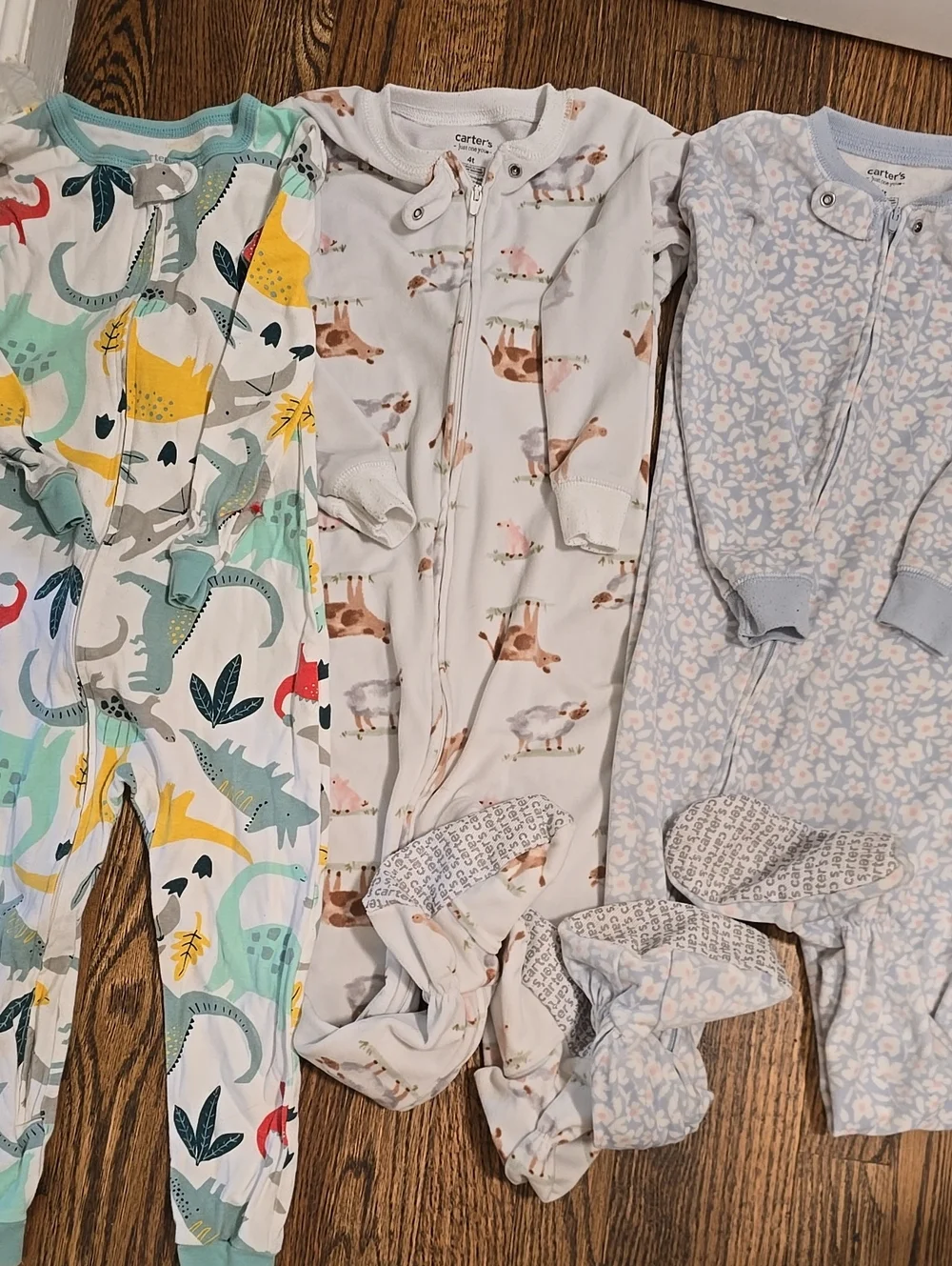 🌟7/25$ Carter's3 Piece 4t Cozy Zipper Sleepwear